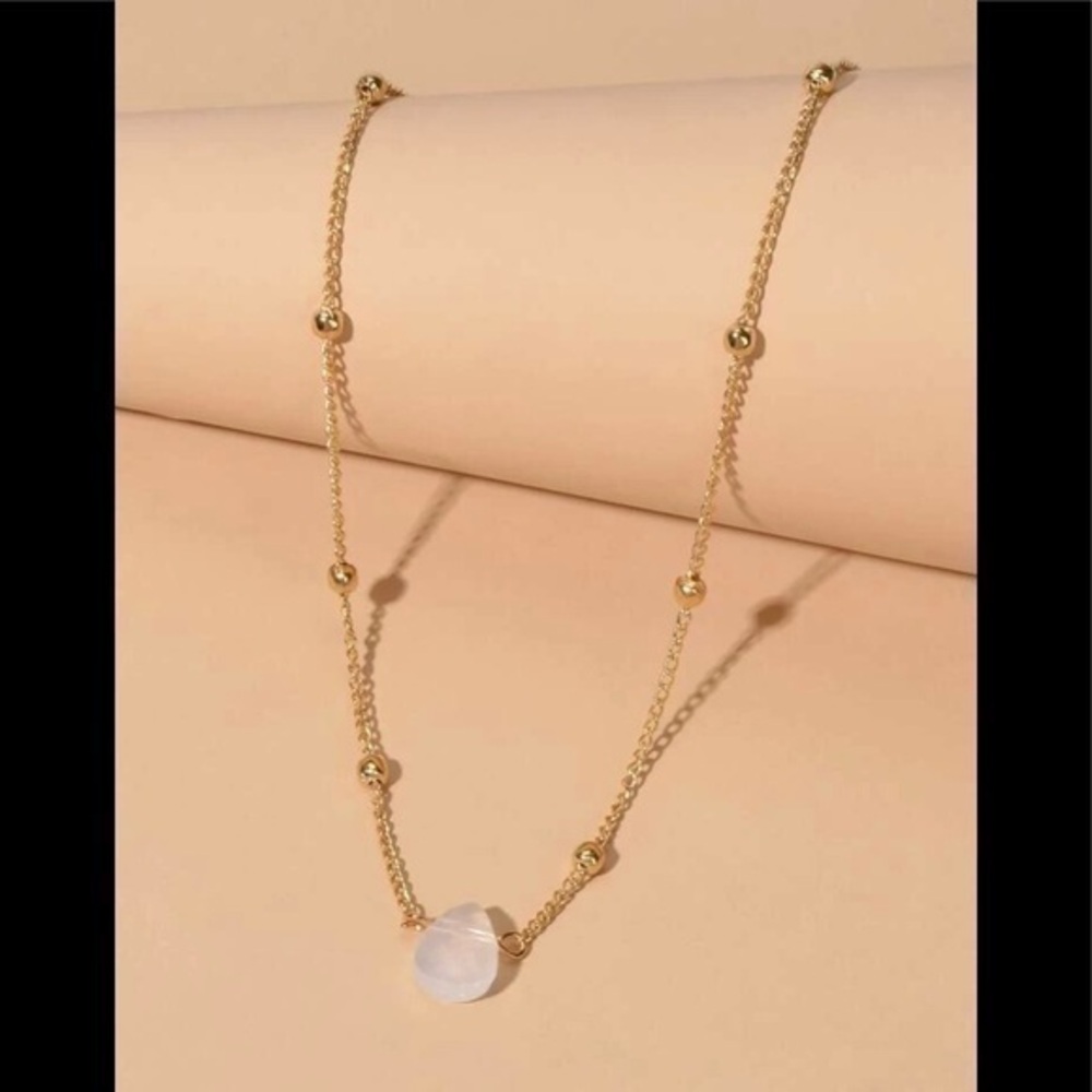 Stone Decor Necklace